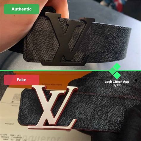 louis vuitton belt supreme real vs fake|how to check if louis vuitton is real.